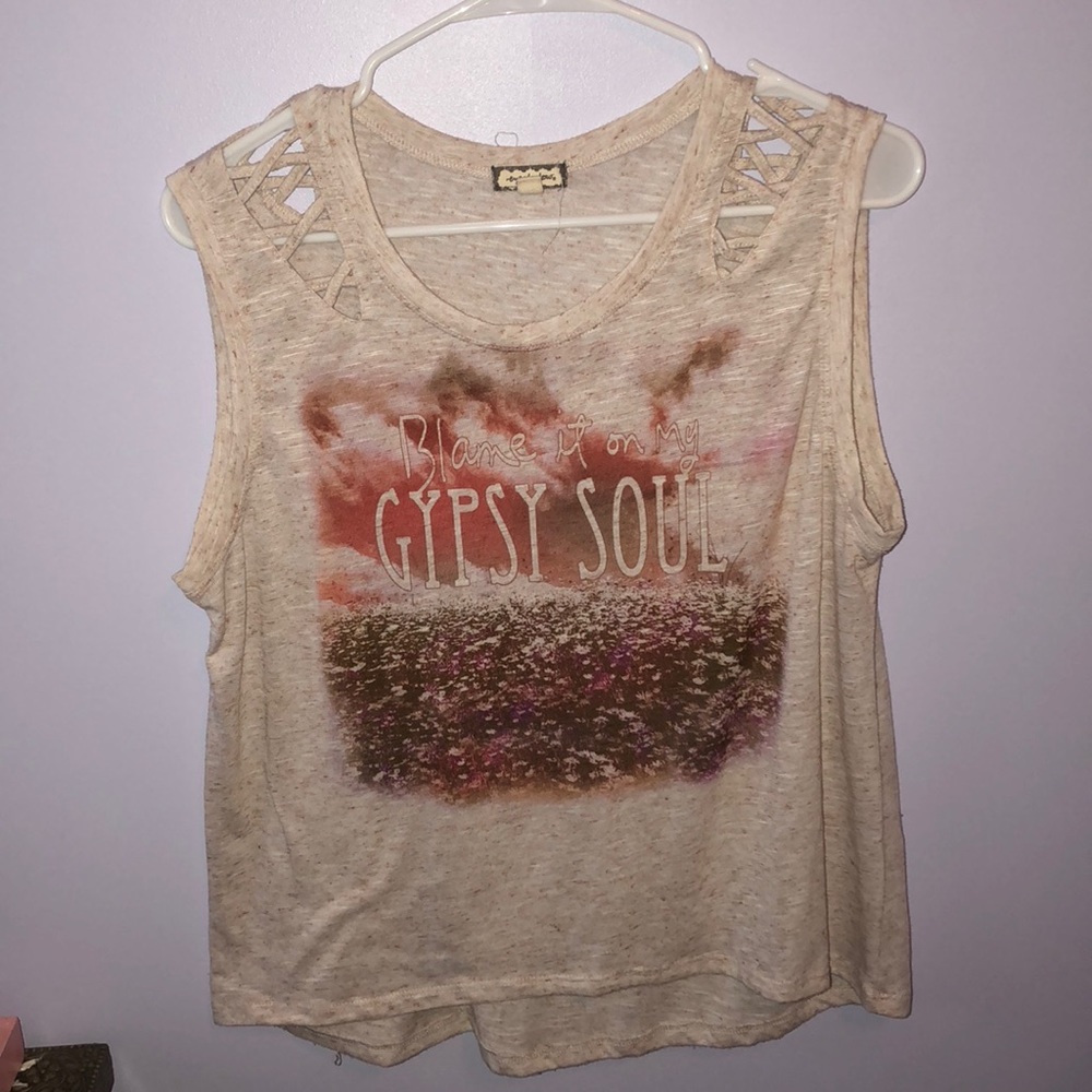graphic tank top